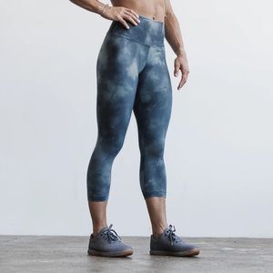 NoBull High Rise Crop (Tie Dye)